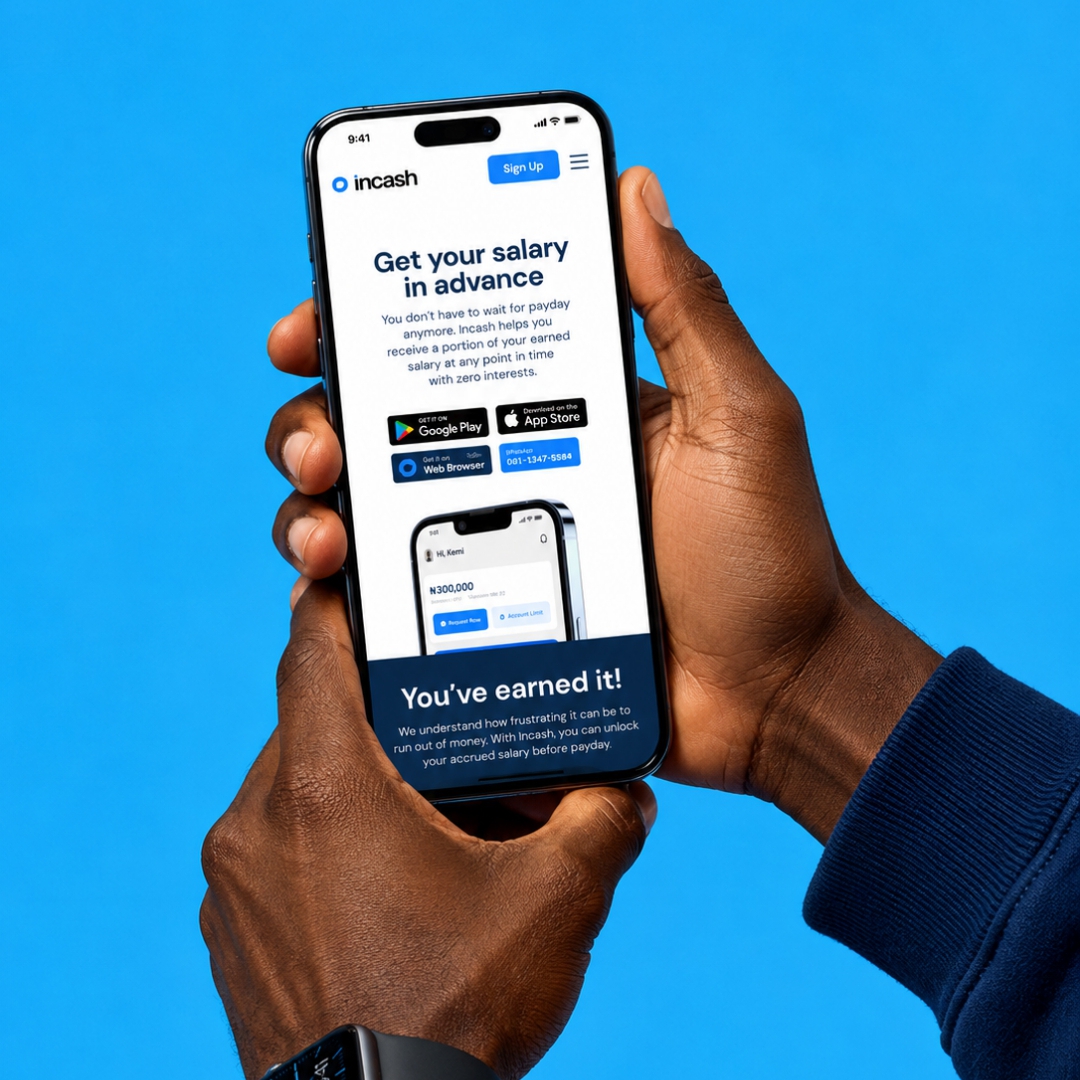 Incash — project mockup
